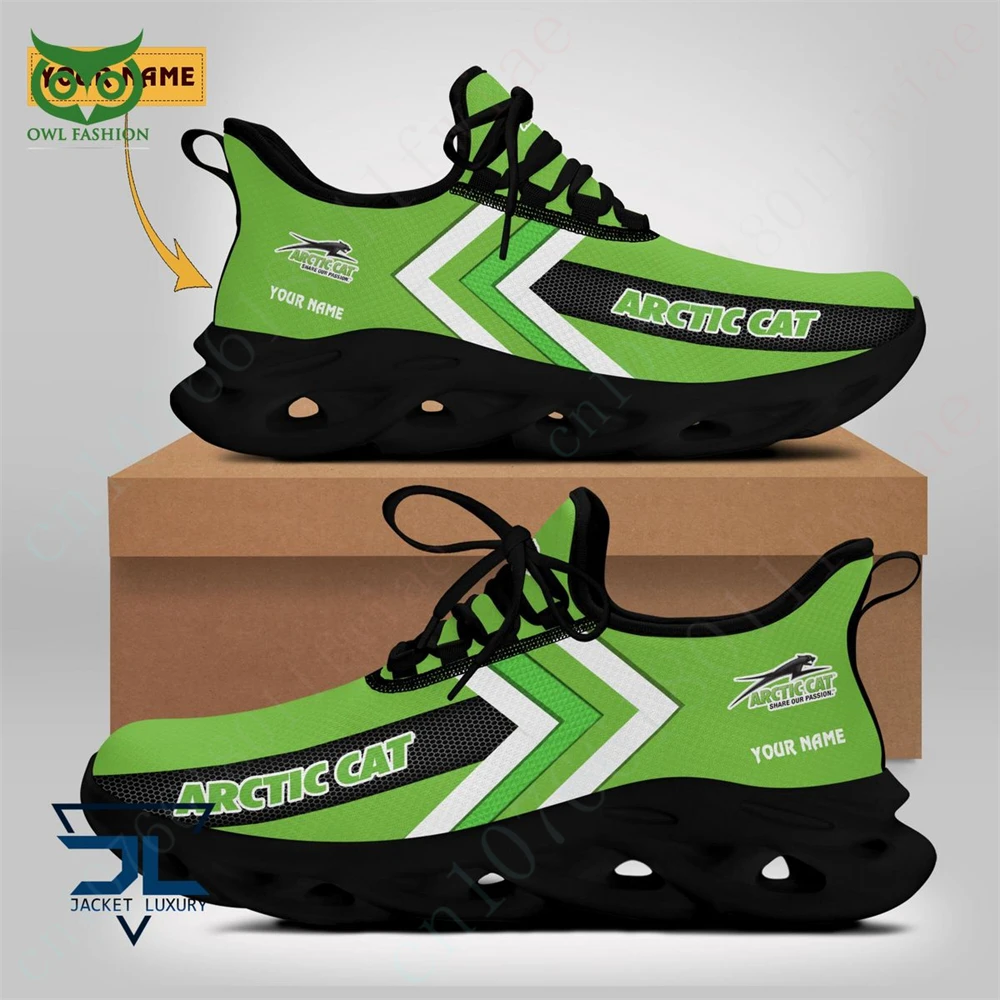 Sepatu lari Arctic Cat, sepatu kets pria ringan, sepatu olahraga uniseks, nyaman, ukuran besar