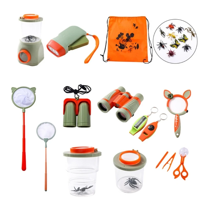 

Kids Adventure Educational Toy Insect Catching Observation Tools Kid Outdoor Set Children Games Lens