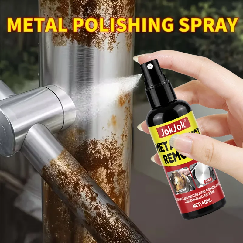 Car Rust Removal Spray Powerful Iron Powder Remover Wheel Hub Cleaner