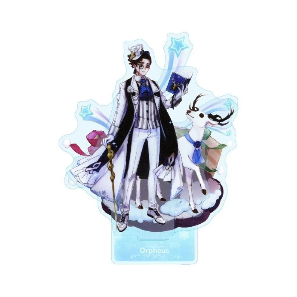 Game Identity V Acrylic Stand Doll Anime Novelist Tracy Reznik Eli Figure Model Plate Cosplay Toy For Gift