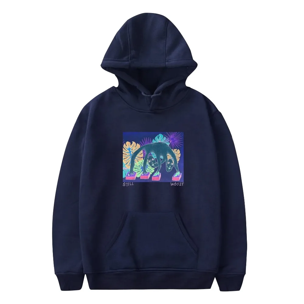 Masih Woozy Hoodie uniseks Sweatshirt lengan panjang Hoodie Pria Wanita 90s American Rapper Hip Hop gaya pasangan muda pakaian