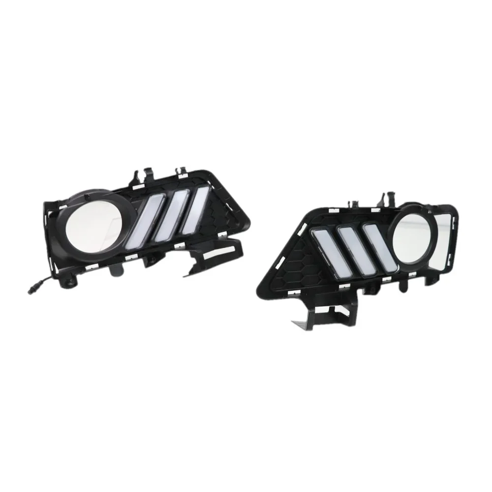 

Автомобильные светодиодные дневные ходовые огни July King для BMW 328i M Sport F30 F35 2013-2019, 6000K DRL + желтые указатели поворота Streamer
