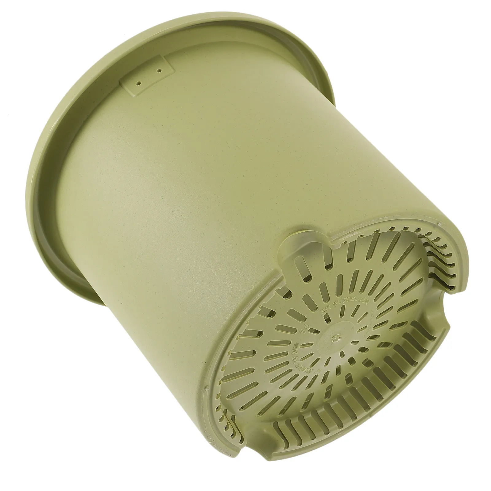 

Большой пластиковый горшок для орхидей круглой формы с дренажными отверстиями для выращивания растений в помещении и на улице, кашпо для цветов, контейнеры для сада и питомников