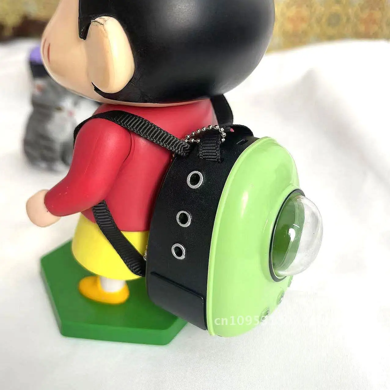 Miniature model simulation mini cat bag model pet space bag simulation scene ornaments