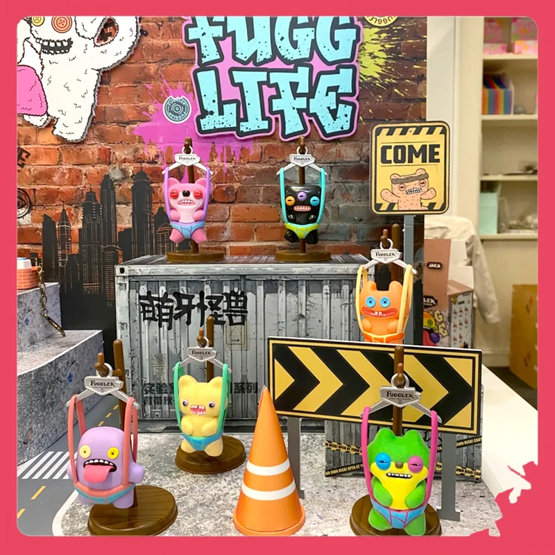 

Официальная коллекционная фигурка Fuggler Swing Strap Car Hanging Blind Box – Изысканный подарок на день рождения (слепая коробка)