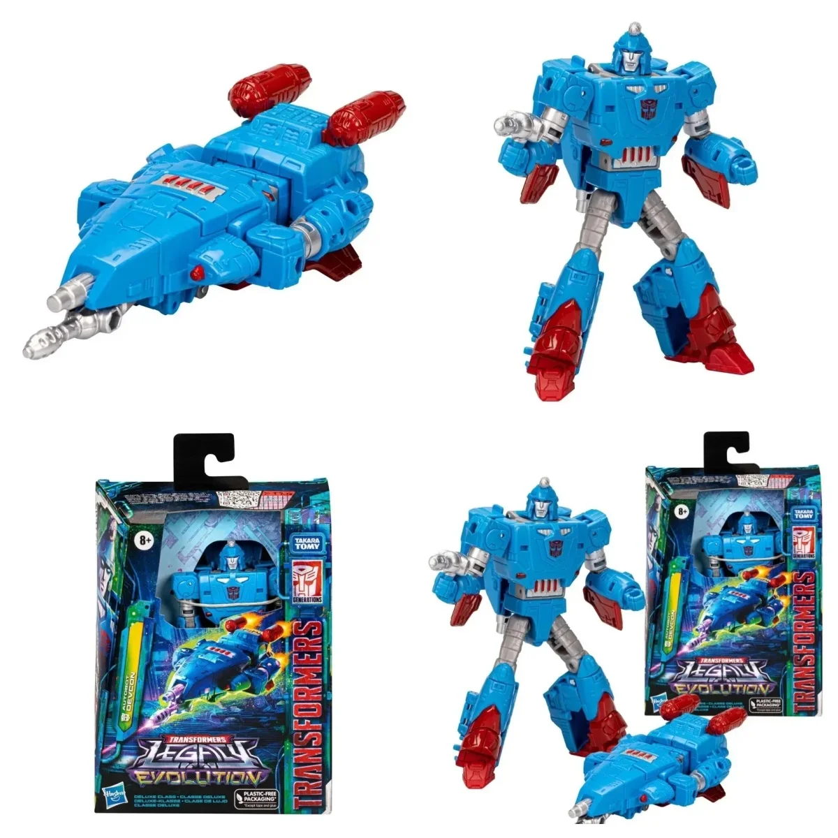 

Anime Takara Tomy Hasbro Transformers Legacy Evolution Deluxe Devcon Action Figure Collection Ornaments Hobbies Birthday Gift