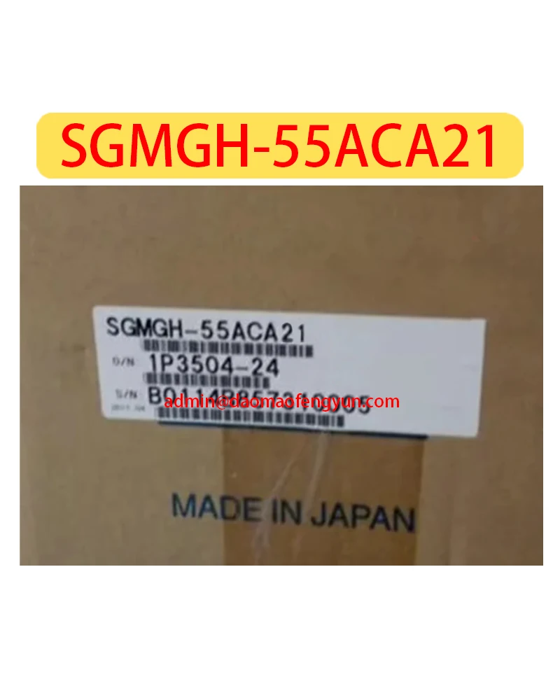 

SGMGH-55ACA21 Brand new Servo Motor SGMGH 55ACA21，Fast shipping