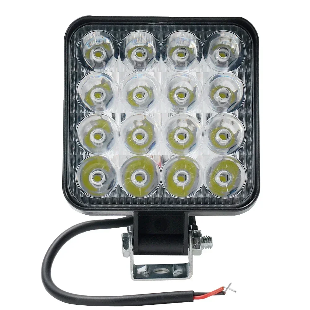 

48w 16LED Work Light Pod Lighting Truck Off Road Tractor High-grade Anti-corrosion Diecast Housing With Powder Coating Spotlight