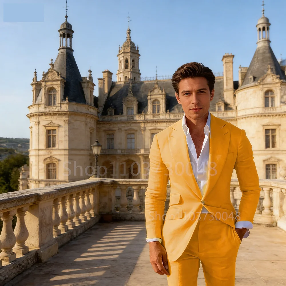 

Зеленый свадебный костюм для жениха и шаферов: пиджак с острыми лацканами и брюки, мужской смокинг на одной пуговице, модная официальная одежда для мужчин