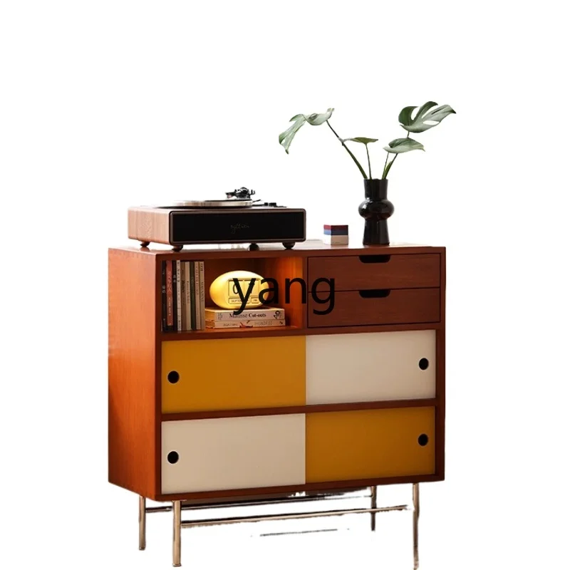 

ZYF sliding door locker bookcase dining room living room