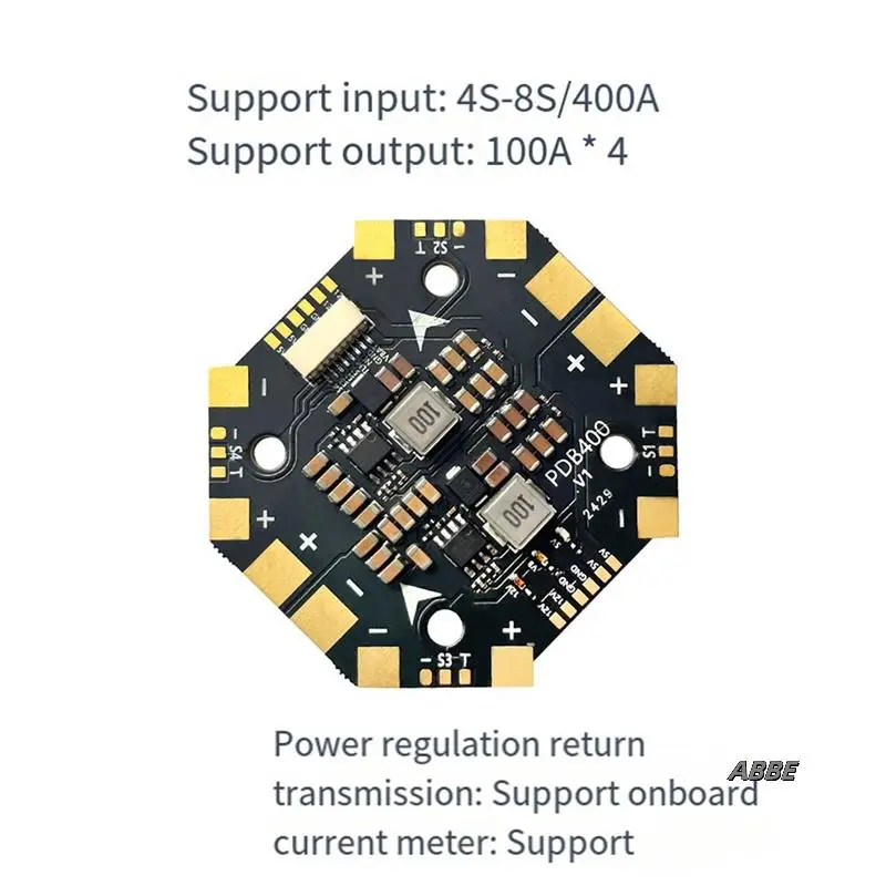 

Aocoda-RC PDB400 PDB Distribution Board PDB Distribution Board Quadcopter Drone Fixed Wing Ammeter