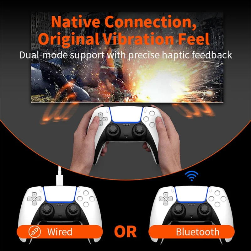 【Acquista ora】I pulsanti controller ultimi rimovibili per PS5, schede di aggiornamento e custodia posteriore ridimensionata e 4 pulsanti posteriori per Ps5