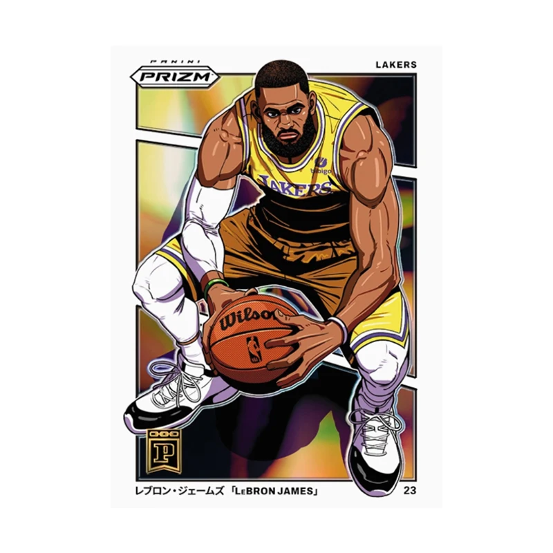 بطاقة نجمة كرة السلة بانيني يمكنك صنعها بنفسك محلية الصنع فيكتور ويبانياما ألكسندر كاري جيمس جوكيتش مجموعة بطاقات ألعاب هدية #4