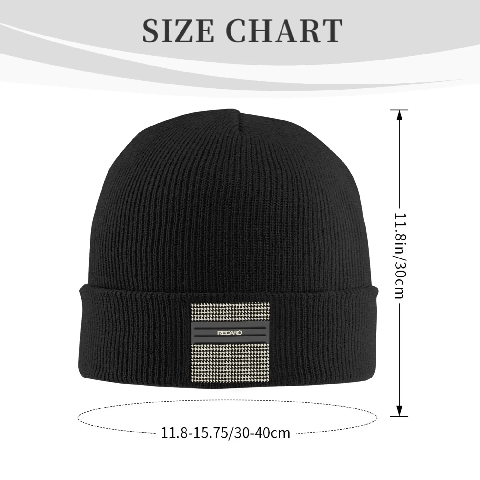 Custom R-Recaroes Bonnet Hats  Hip Hop Knit Hat For Men Women Winter Warm Automotive Skullies Beanies Caps