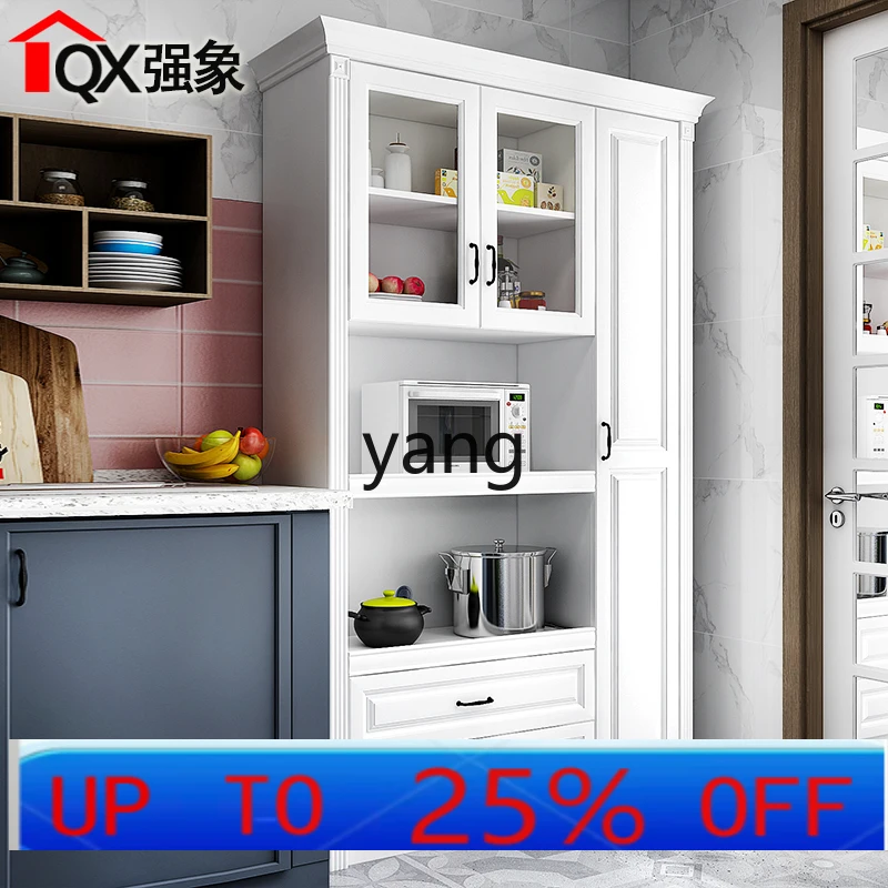 

LHH pull-out side cabinet integrated against the wall restaurant cabinet kitchen locker