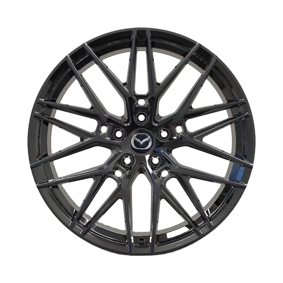 18 Inch Gloss‑Black Cut‑Surface Forged Alloy Car Rims, Universal Off‑Road & Luxury Passenger Car Replacement WheelsCar Parts Car