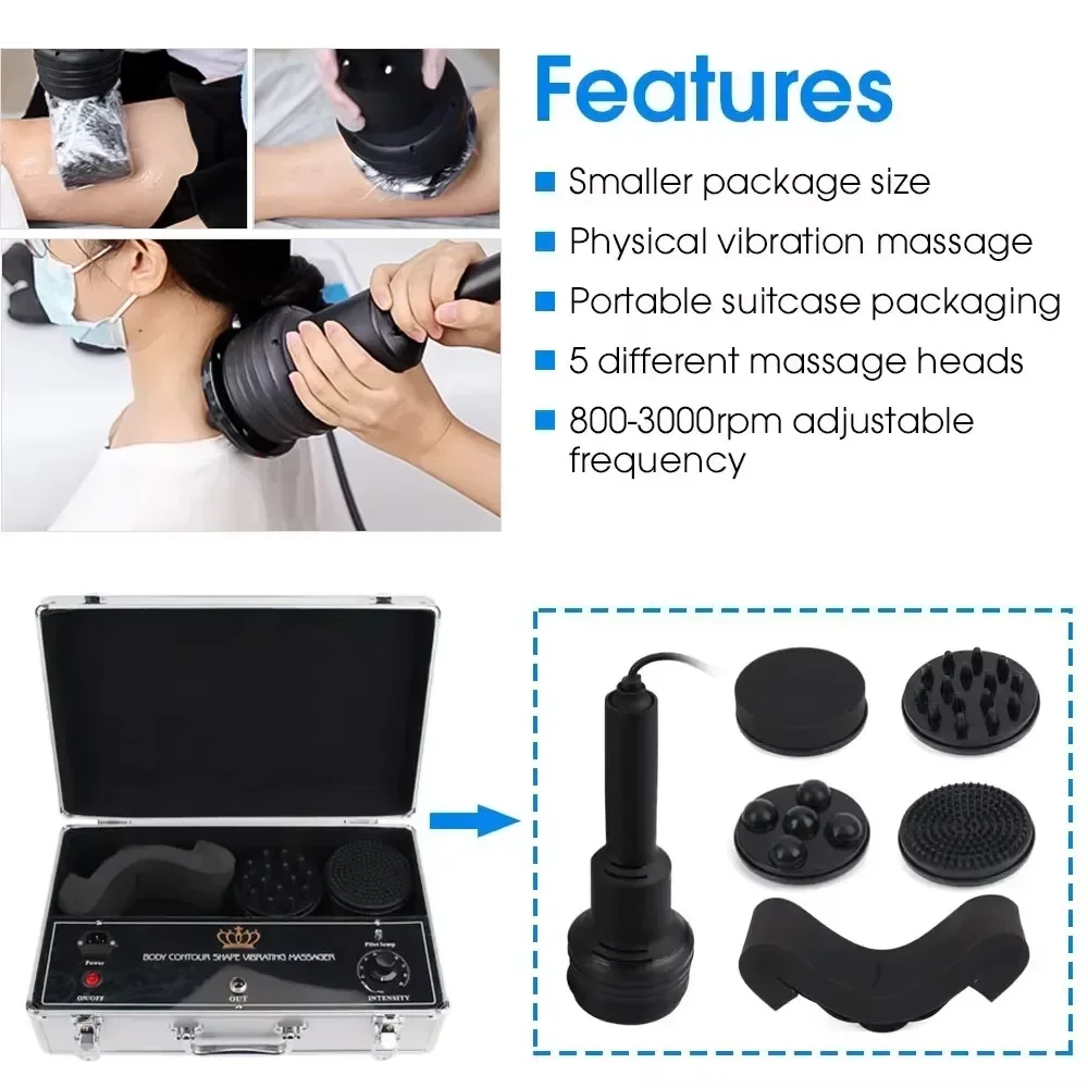 Portable G5 Massager Cellulite Removal G 5 Vibrating Body Massager Slimming Machine