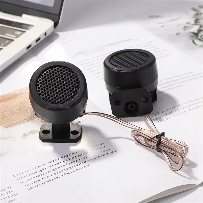 FFYY-4Pair Universal Automotive Audio Lautsprecher 91Db 12V 500W Super Power Audio Sound Lauter Schwarz Dome Auto Hochtöner Lautsprecher