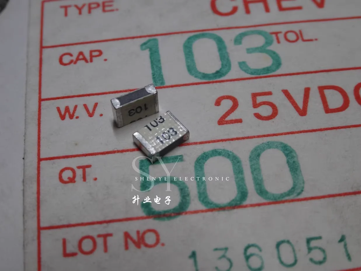 

20PCS/50PCS NIS 0.01uf/25v 10nf 103 New chip film capacitor