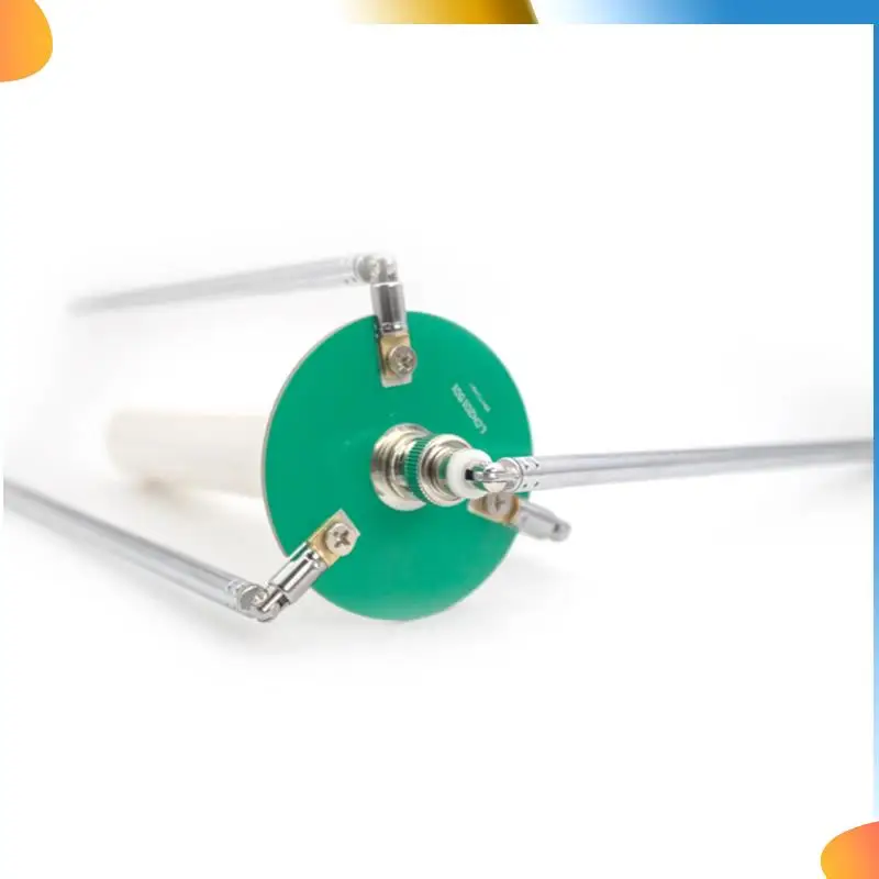 

B48A BNC Q9 FM GP антенна 68-350 МГц телескопическая радиочастотная антенна для FM-передатчика, приемника кампуса, радиоусилителя HAM