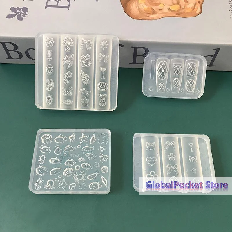 Resin Art Ocean - [TG823]Clear Silicone Resin Molds With Cute