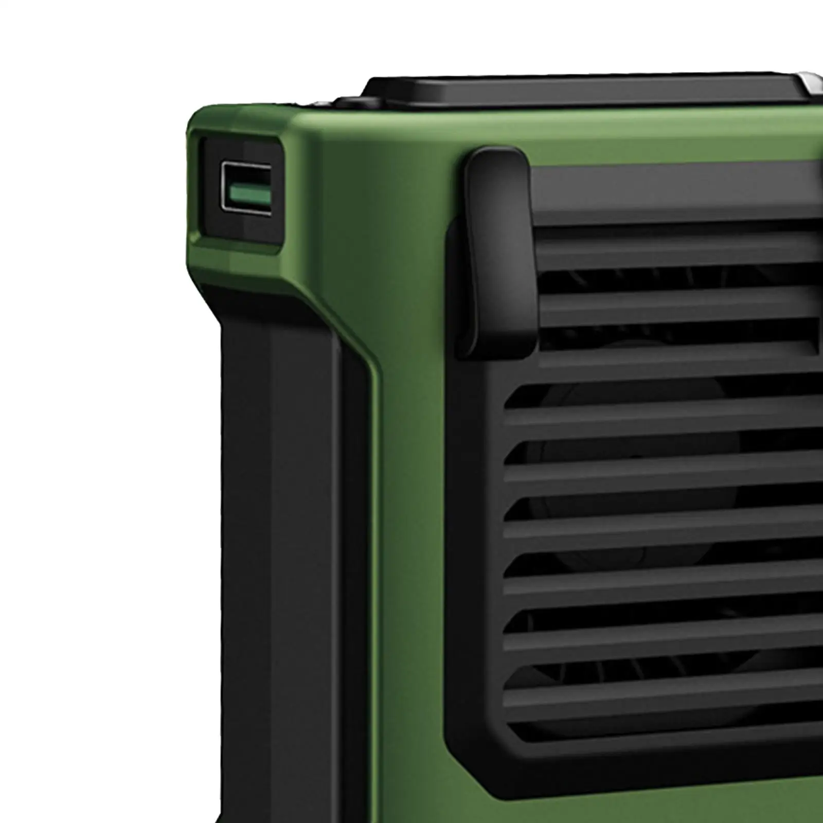 مروحة الخصر المحمولة تكييف الهواء USB المحمولة قوة البنك متعددة الوظائف الخصر معلقة مروحة للمنزل مكتب مزرعة الرياضة موقع العمل