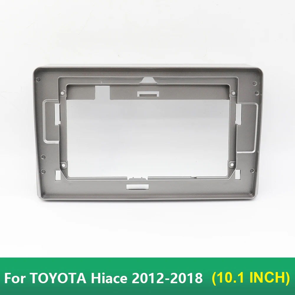

2Din Audio Fitting Adaptor Panel Frame Kit Car Accessories For Toyota Hiace 2012-2018 10.1 inch Android MP5 Player Casing Frame