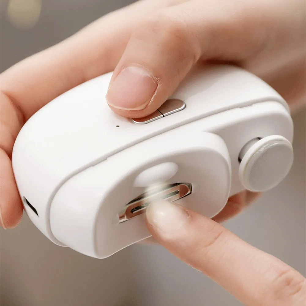 Windee Nail Scrub Level 2 Adjustable Speed Light Fragment Box Nail Trimming, Pink, TYPE-C Filling, 1 Makeup Remover/Facial Clean