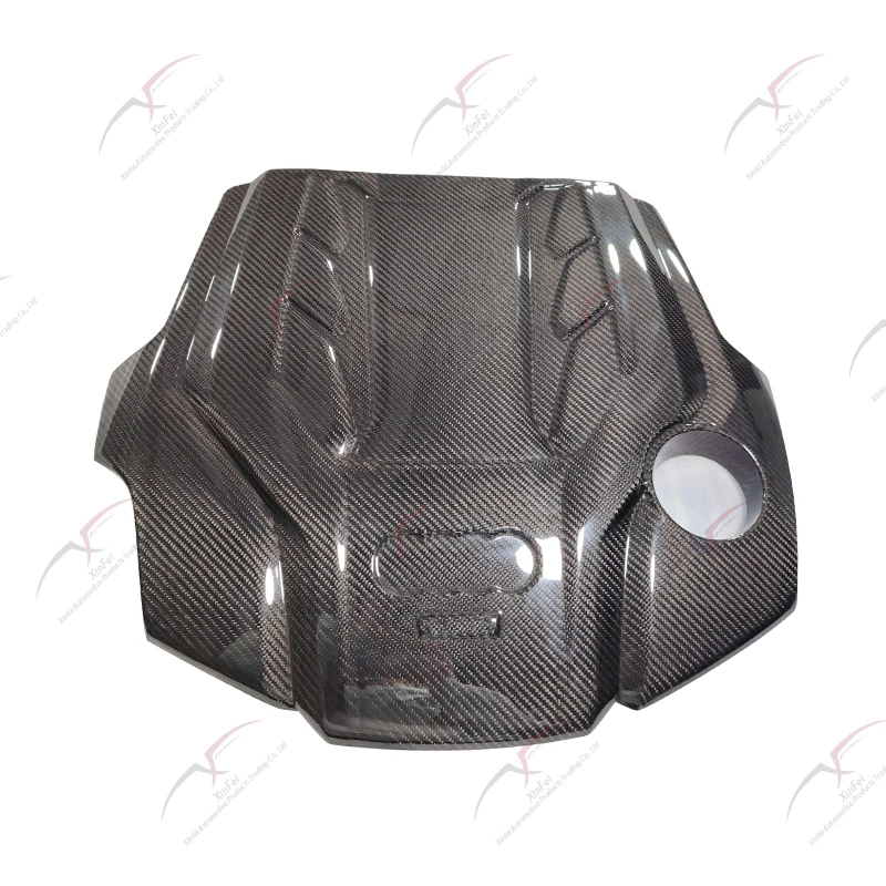 Suitable For AUDI S4 S5 B9 2.9T Car Modification Carbon Fiber Engine Hood Engine Intake System Kit Accessories