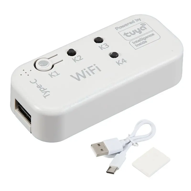

FC-[IANC-AB01] Tuya 433Mhz RF Duplicator Garage Door Remote Control Duplicator For Electric Door Rolling Door Curtain Awning Sun