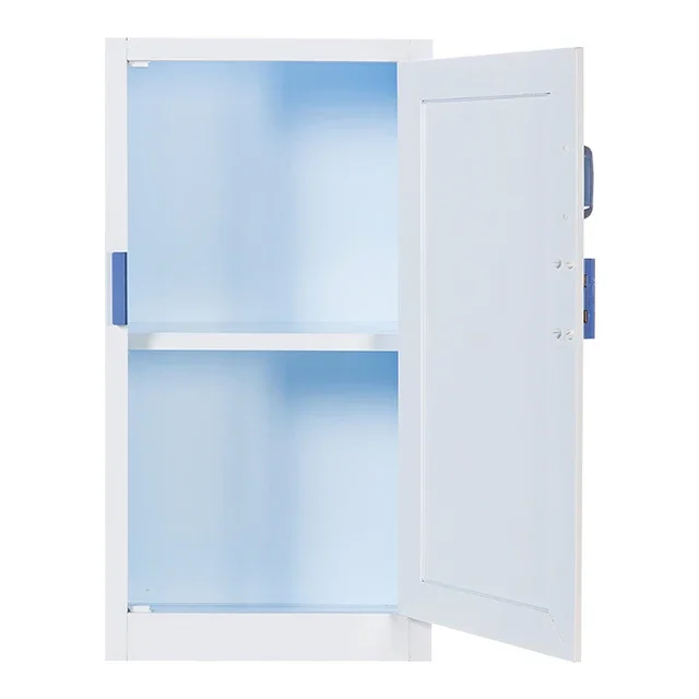 Gabinete de seguridad de Pp de 15 galones, muebles de laboratorio, gabinete de seguridad de almacenamiento de productos químicos de laboratorio