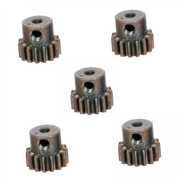 

Metal Motor Pinion Gears Set 15T 13T for 1/10 Electric RC Cars Hobby Grade Upgrade Spare Parts