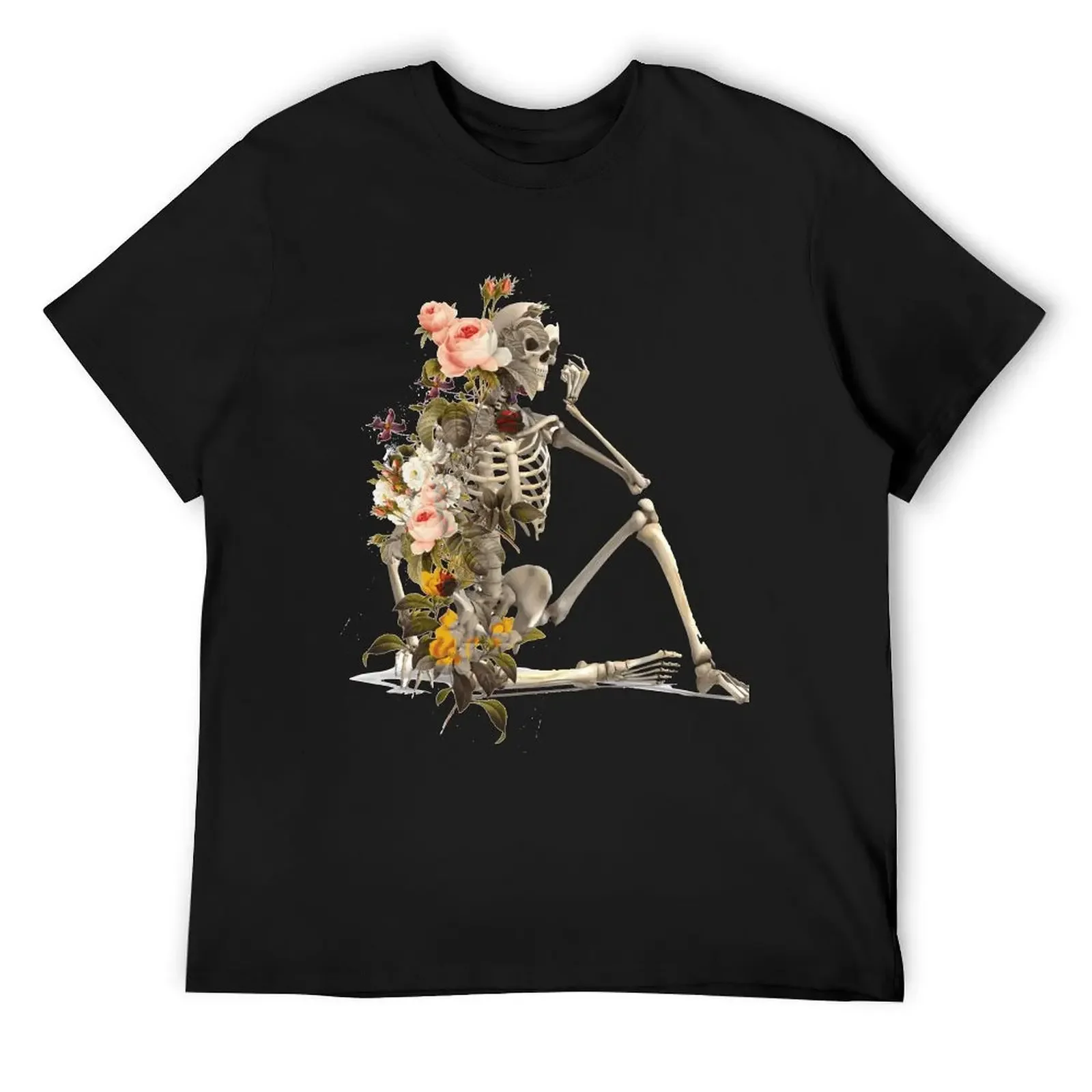 

Bones and Botany T-Shirt blue lock summer tops tops quick-drying mens white t shirts