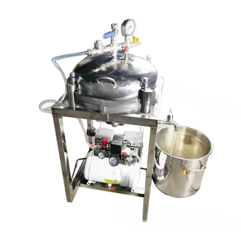 Smaller type High Quality Air Pressure Peanut Sesame Coconut Olive Crude Oil Press Filtering Machine