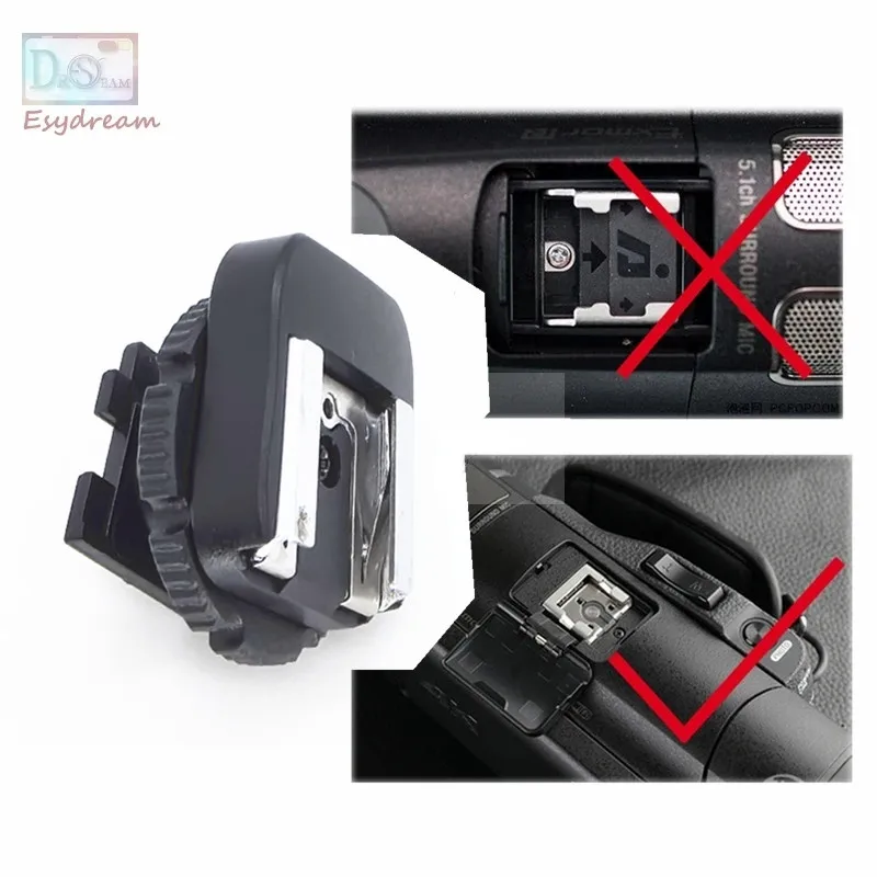 MSA-MIS Standard Hot Cold Shoe Adapter Converter For Sony Multi Interface Shoe DV  Camcorder Mount