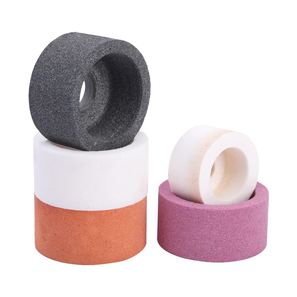 Cup Type Knife Sharpener Grinding Wheel White Corundum/Brown Corundum/Chrome Corundum/Green Silicon Carbide Cup Grinding Wheel