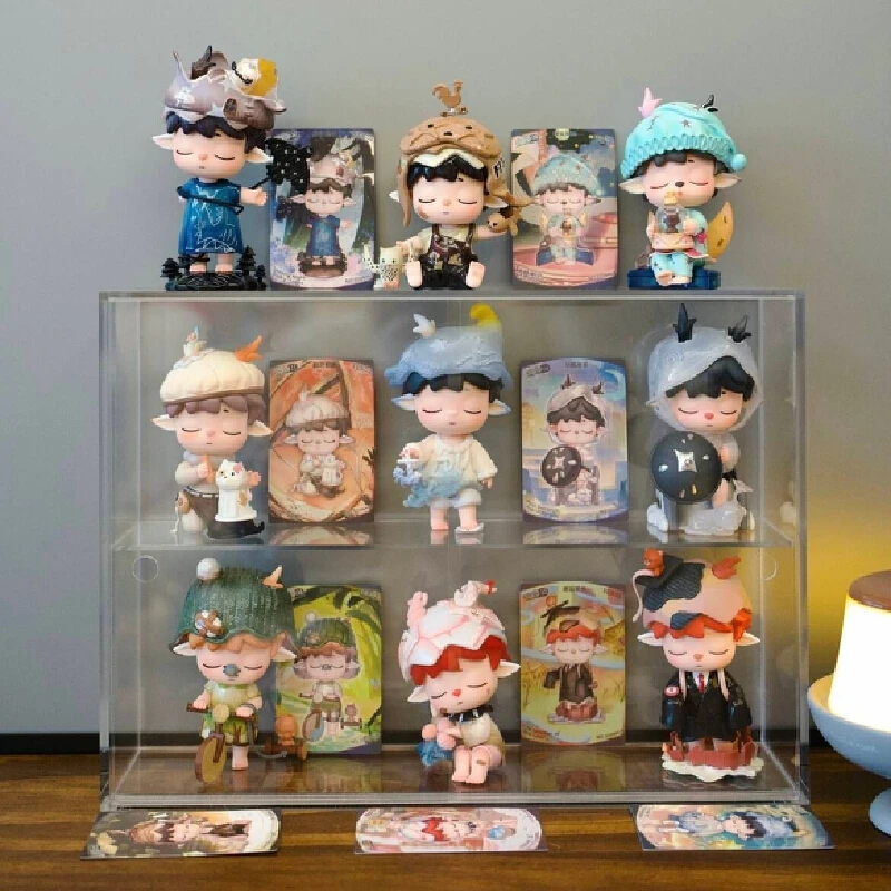 Nuevo y Popular Heyone Mimi Serie Frecuencia de Recuerdos Caja Sorpresa Muñecas Adorno de Escritorio Juguetes Modelo de Dibujos Animados Regalos Sorpresa