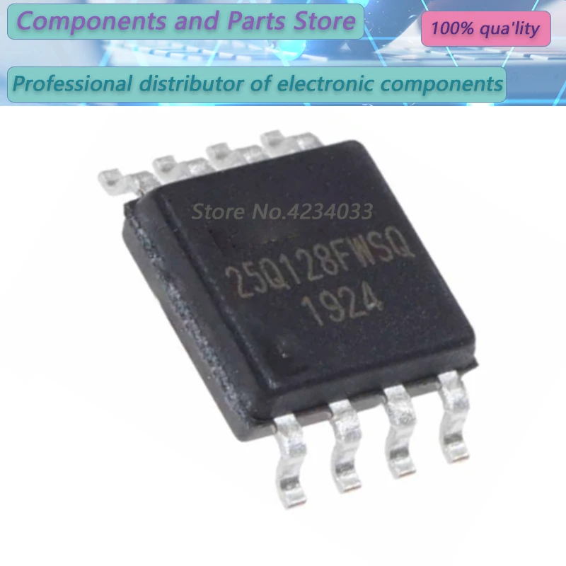 1-10PCS   W25Q128FWSIQ  W25Q128FWSI  W25Q128FW  SOP8  NEW100%  W25Q  128FWSIQ