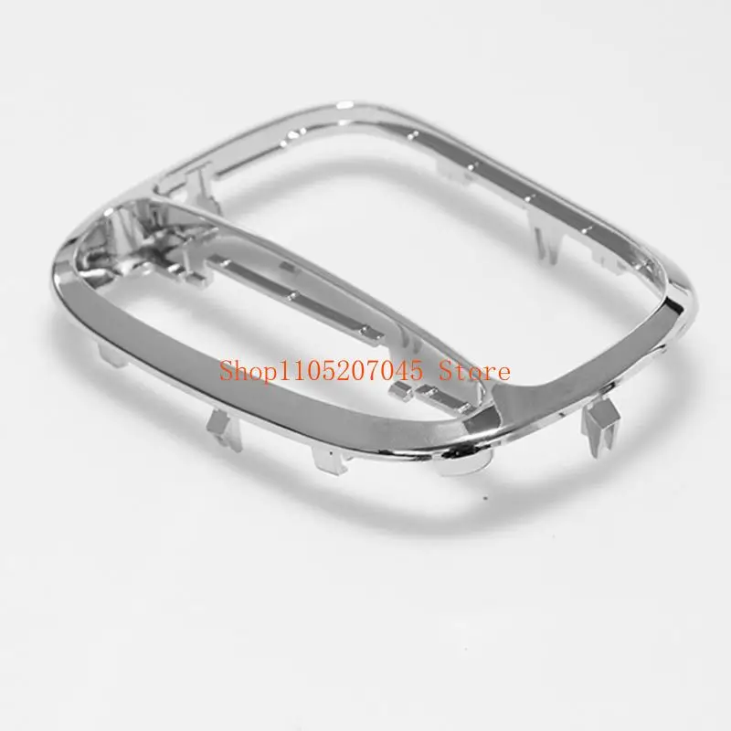 37cd Bright Gear Shifter Cover for C Class W203 Models 2001-2007 CLK W209, Polycarbonate Console Trim Frame with Reference