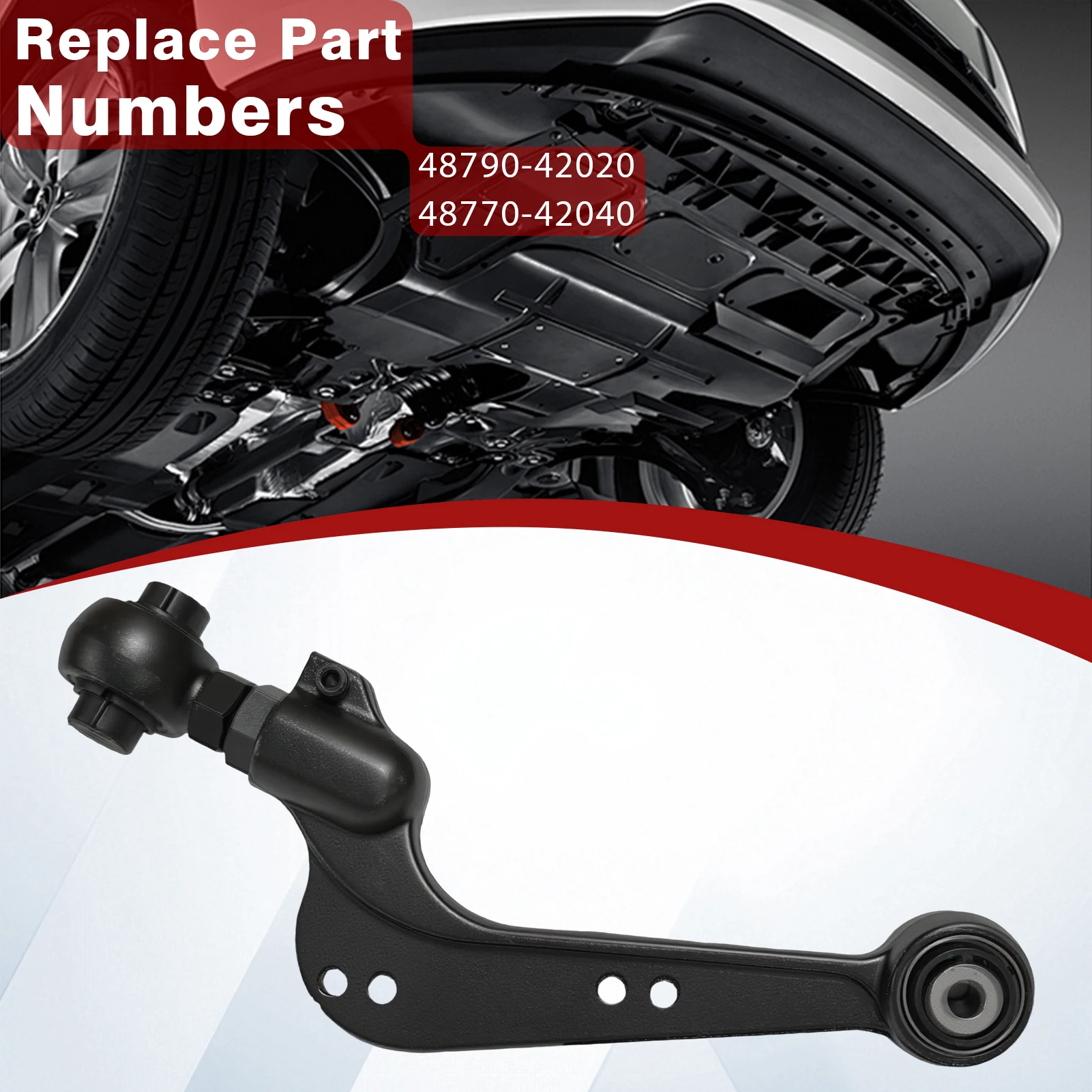 

1 Pair Rear Left Right Control arm For Toyota RAV4 48790-42020 4879042020 48770-42040 4877042040