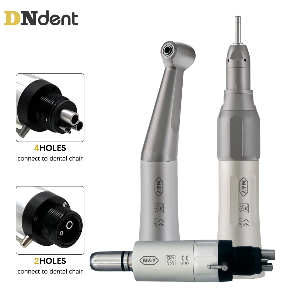 

Dental Fx Low Speed Handpiece Teeth Polishing Tool 2/4Holes Air Motor Contra Angle Straight Handpiece Dentists Equipment