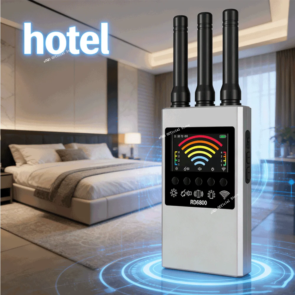 

New Anti Spy bluetooth signal Detector Security Protection 5G RF Detectors GPS Tracking GSM/CDMA/3G/4G Bug Finder Hidden Camera