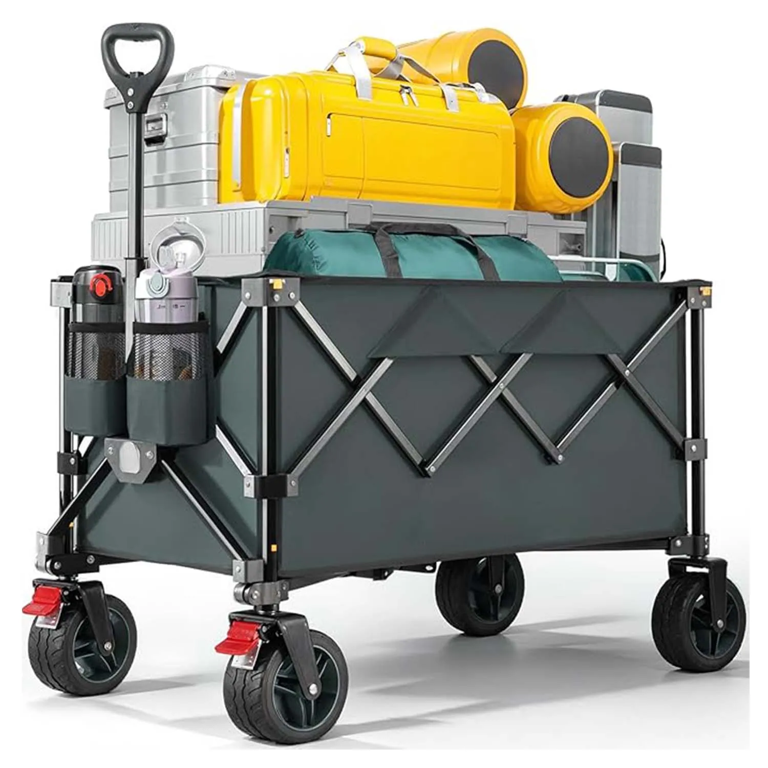 

Light Functional Robust Folding Wagon Cart