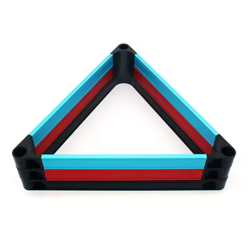 

High Quality Aluminum Billiard Pool Triangle Rack Suitable for 2-1/4 Inch 57.2mm Size Ball for Sale