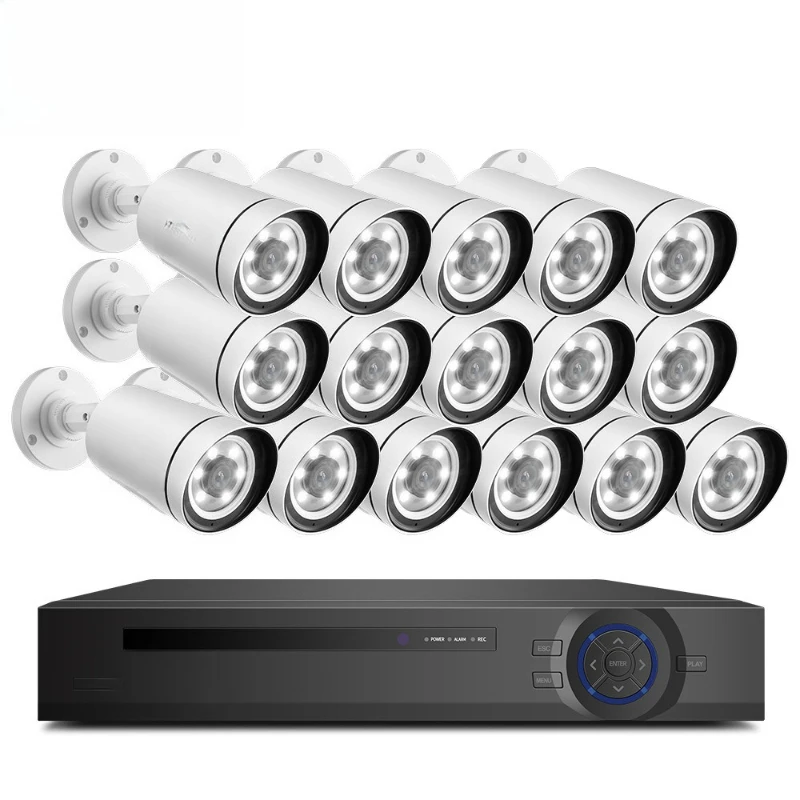 16 channel high definition 5 million monitoring set security camera commercial