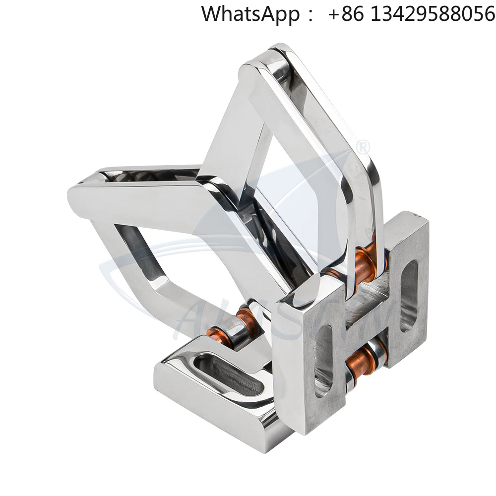 

Customized Boat Hatch Scissor Hinge Marine Hardware 316 Stainless Steel Hatch Spider Hinge