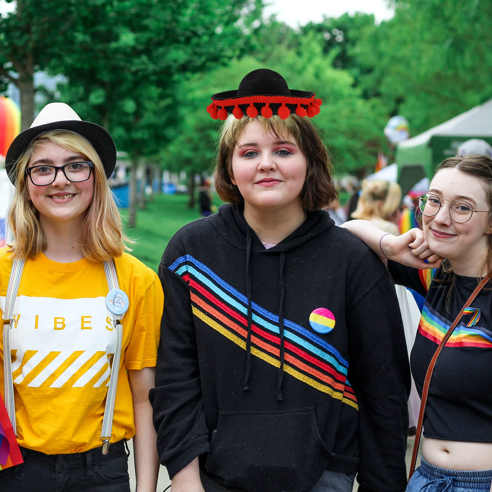 

Bohemian Headband Mini Hair Hoop Lightweight Non Fading Ideal Masquerade Costume Carnival Concert Mexico Party Ball Decorative