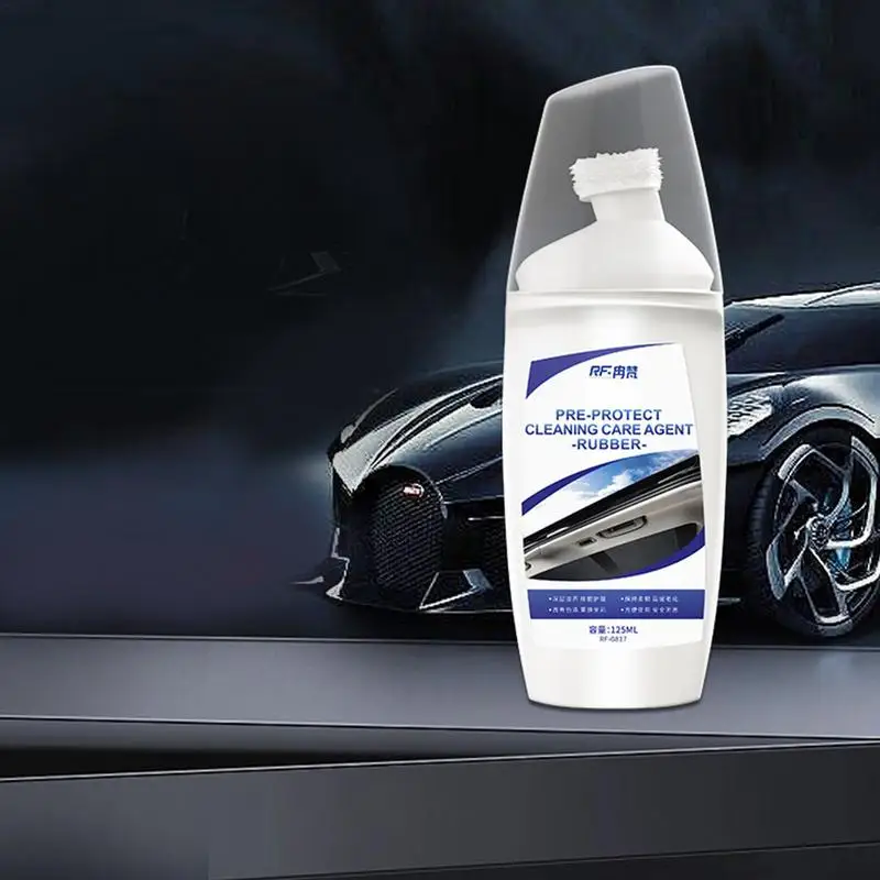 125ml Car Rubber Curing Agent Rubber Renovator Care Spray Liquid Wax Polishing Care Agent Car Cleaner Maintenance Supplies