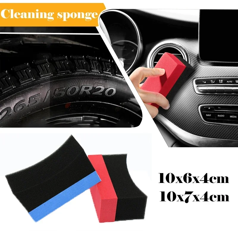 

Car Cleaning Tool Wheel Tire Washing Sponge Vehicle Tyre Wax Polishing Water Suction Sponge Brushes Car Accessories Wholesale