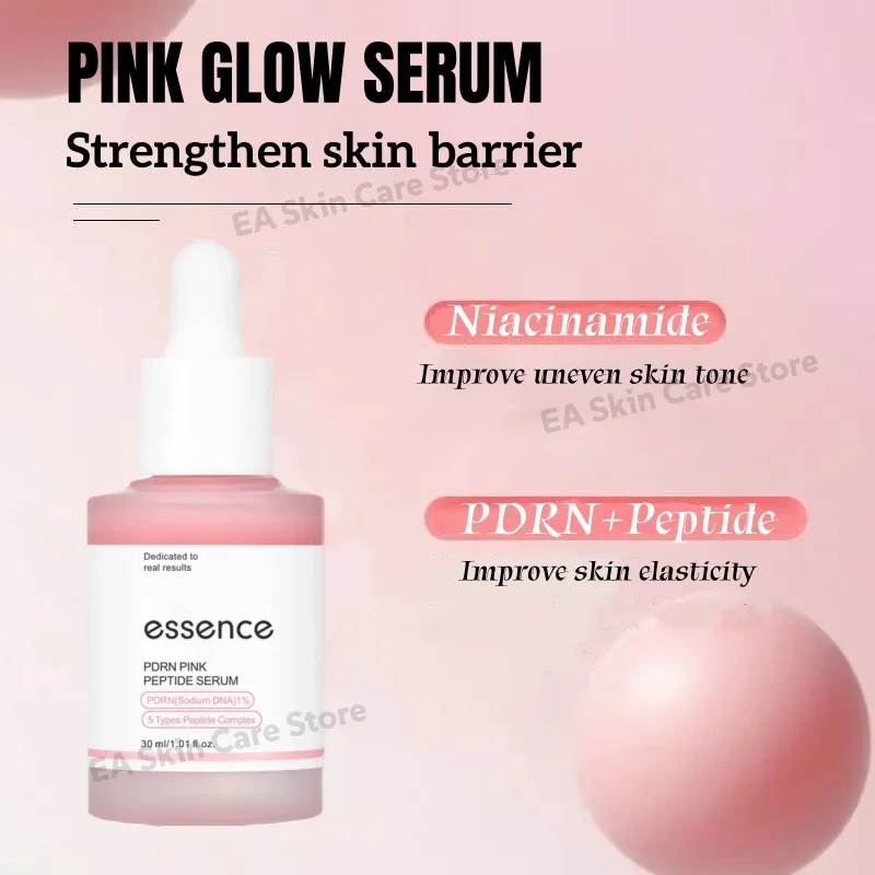 

PDRN PINK PEPTLDE SERUM Pink Peptide Collagen Facial Hydrating Moisturizing